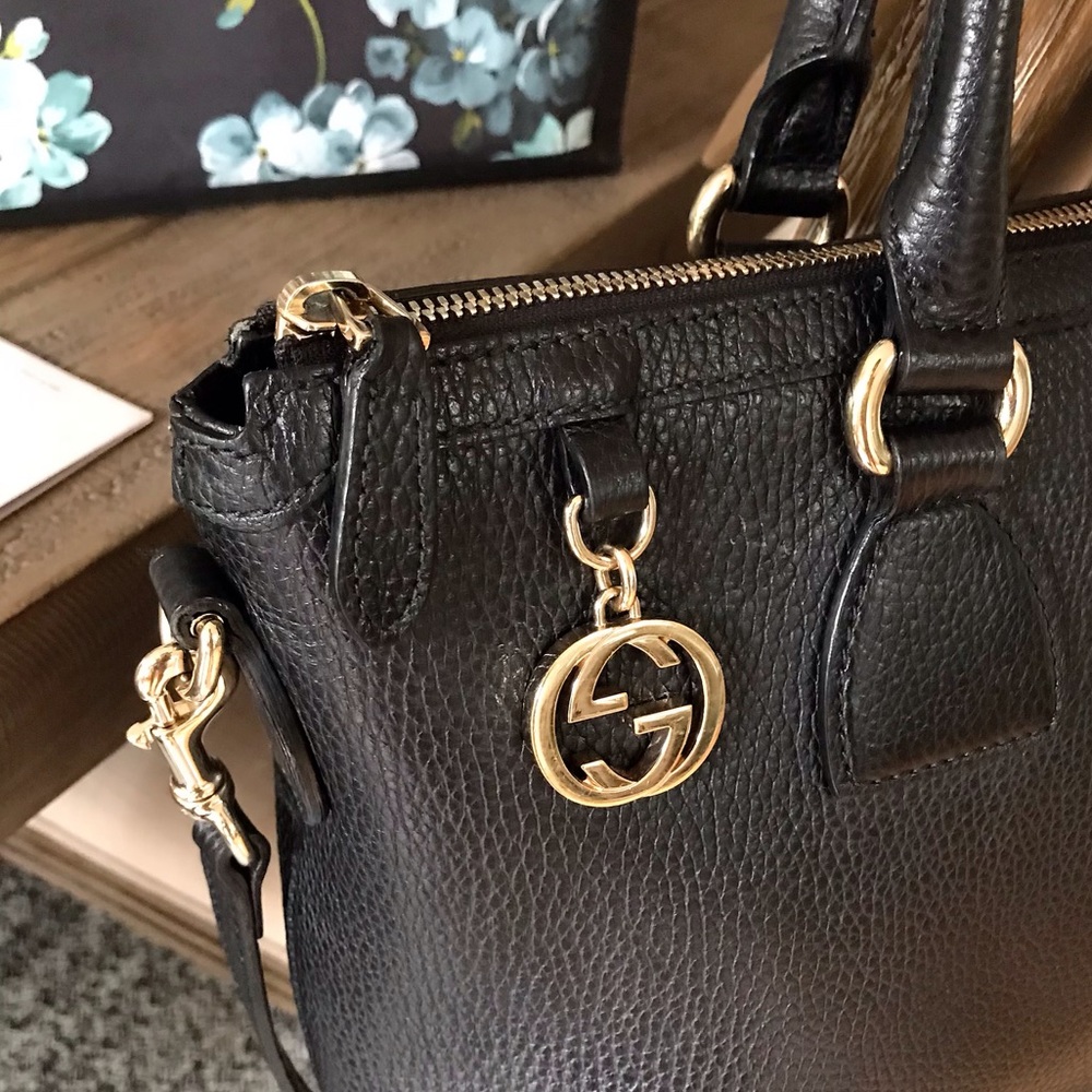 🚫SOLD 08/17🚫AUTH GUCCI GG Convertible Dome Bag❤️ - Picture 3 of 16
